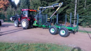 Vyvážačka za Zetor