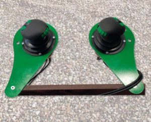 Proporcionálne elektrohydraulické ovládanie joysticky
